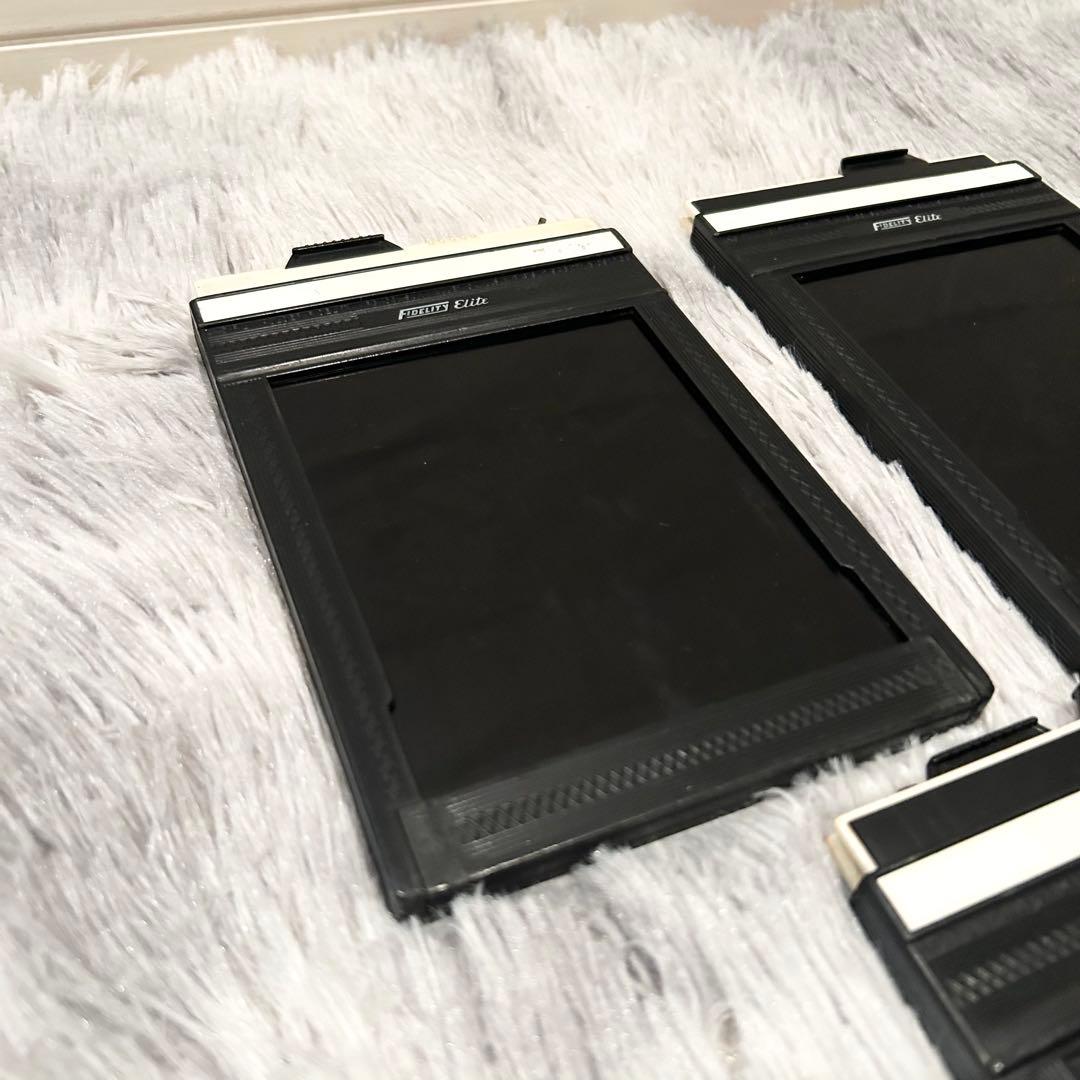 FIDELITY Elite 4×5 フィルムホルダー 5枚セット
