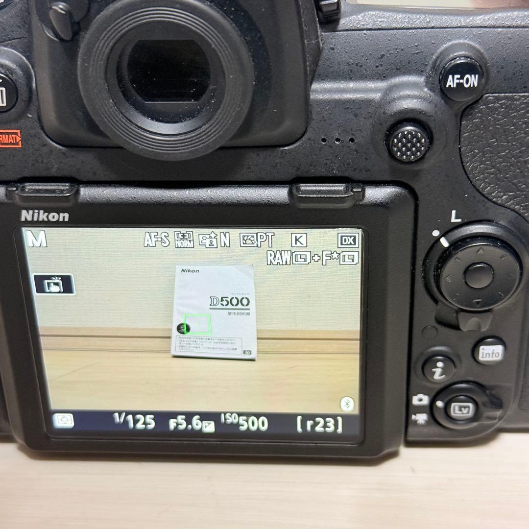 美品　Nikon D500 16-80 VR DX レンズキット