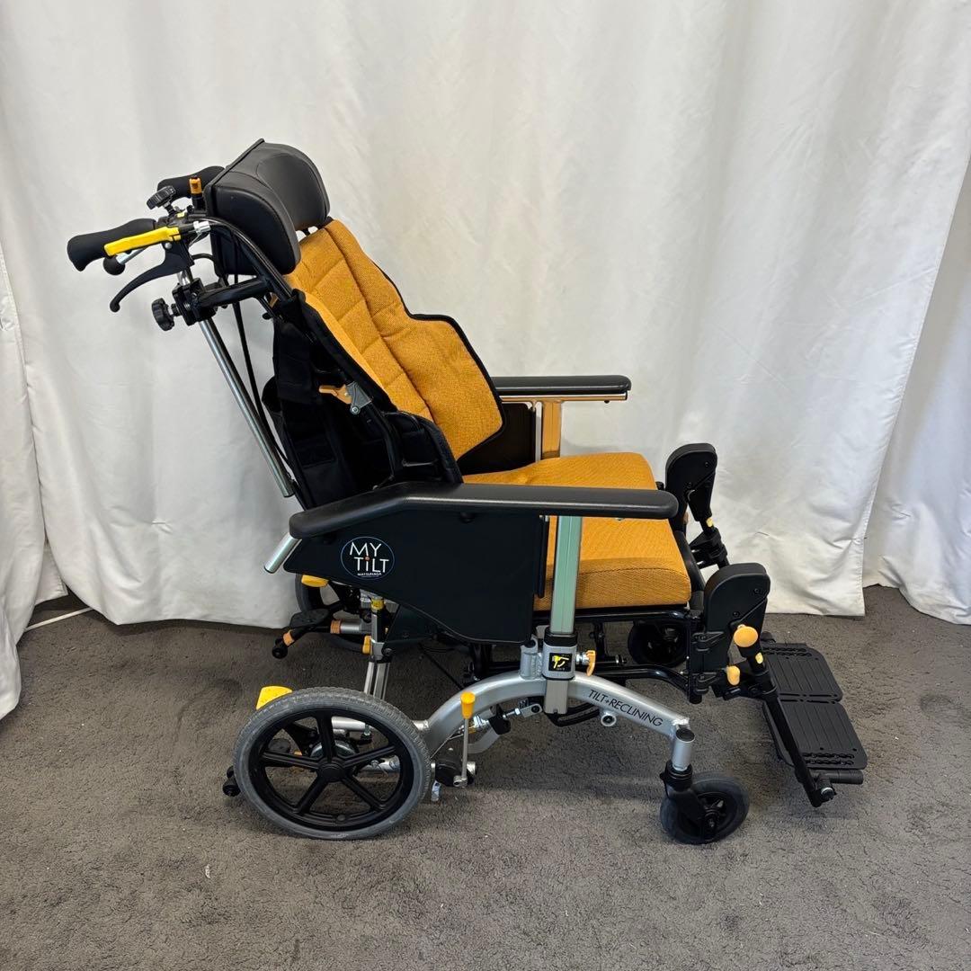 26⭕️リクライニング車椅子　松永製作所　マイチルト　ソファタイプ　MH-CR3Ｄ