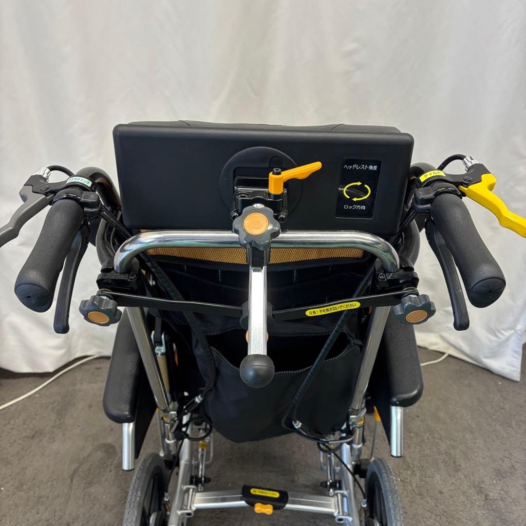 26⭕️リクライニング車椅子　松永製作所　マイチルト　ソファタイプ　MH-CR3Ｄ