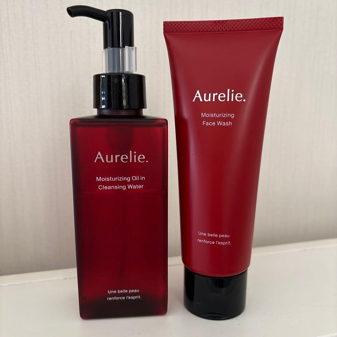 オレリーモイストオイルインクレンジングウォーター＆モイストフェイスウォッシュ