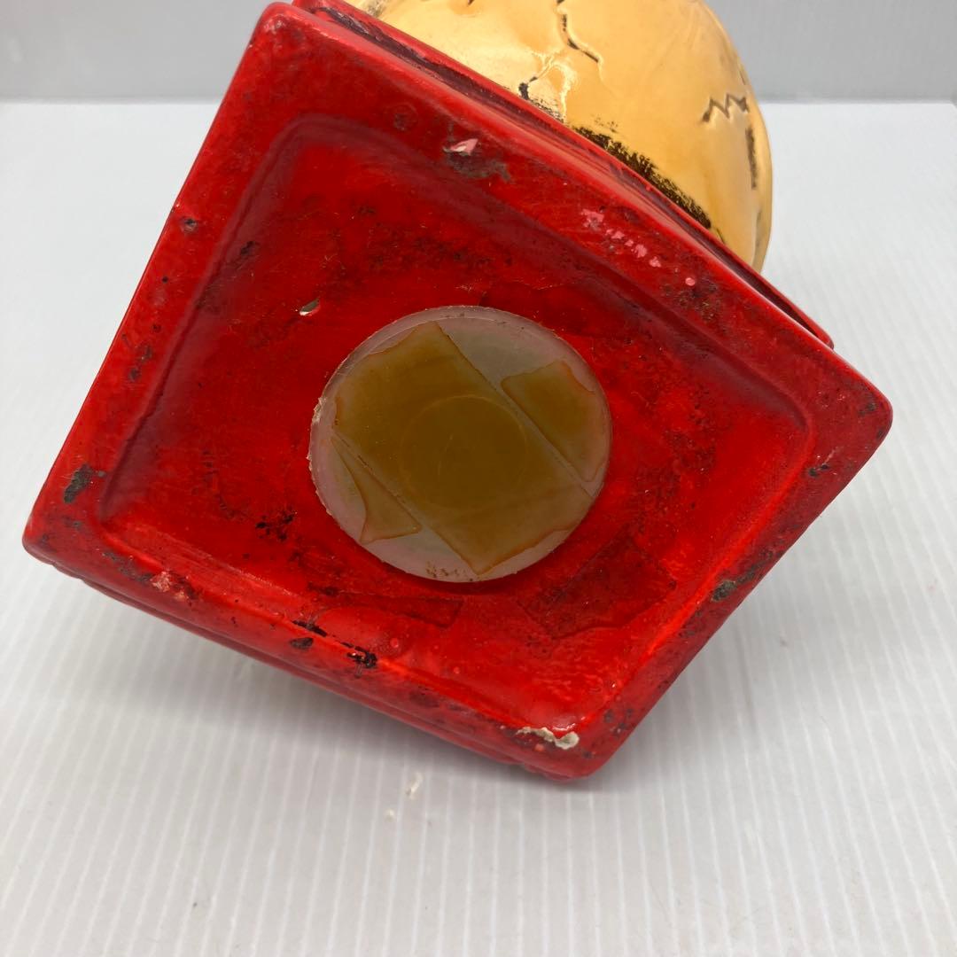 ヴィンテージ スカル 貯金箱 ドクロ 骸骨 陶器 置物 レトロ コレクション