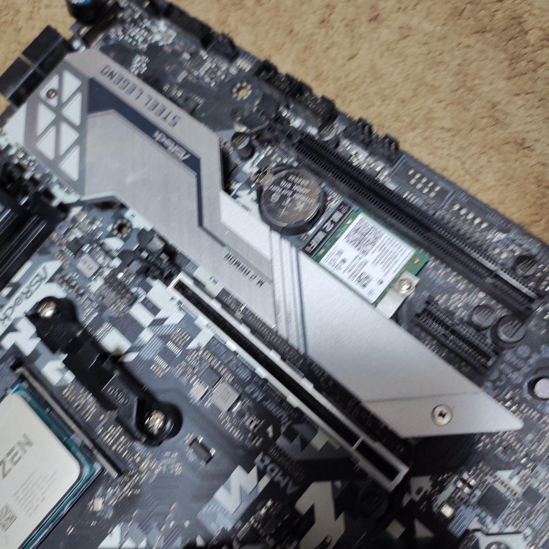 Ryzen5 3600+メモリ16G+RX590+SSD256Gb+B550M