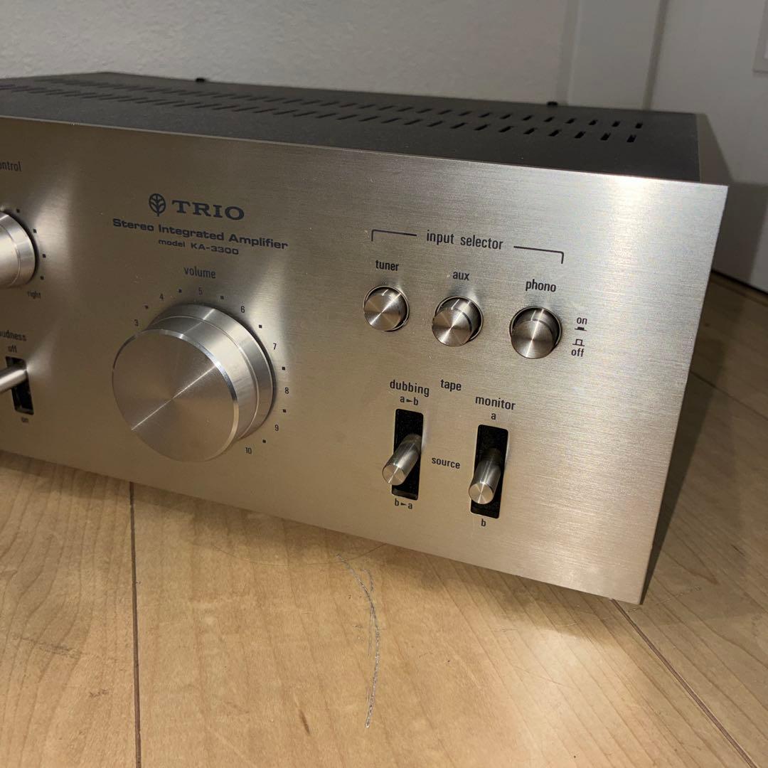 動作良好！！trio 　プリメインアンプ　KA-3300 名機です