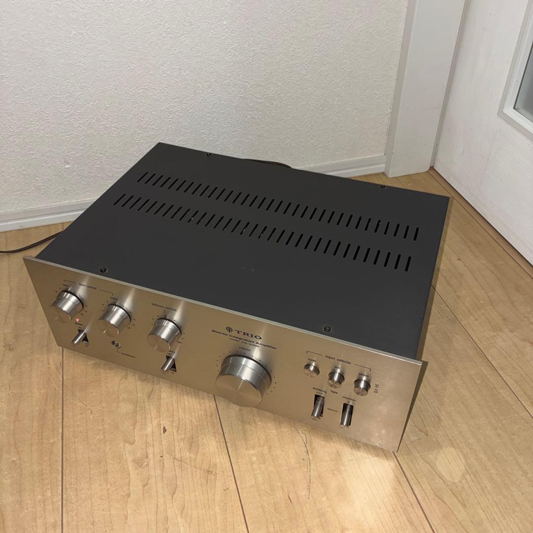 動作良好！！trio 　プリメインアンプ　KA-3300 名機です