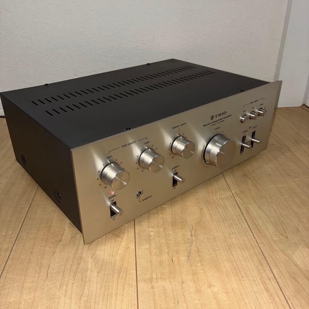 動作良好！！trio 　プリメインアンプ　KA-3300 名機です