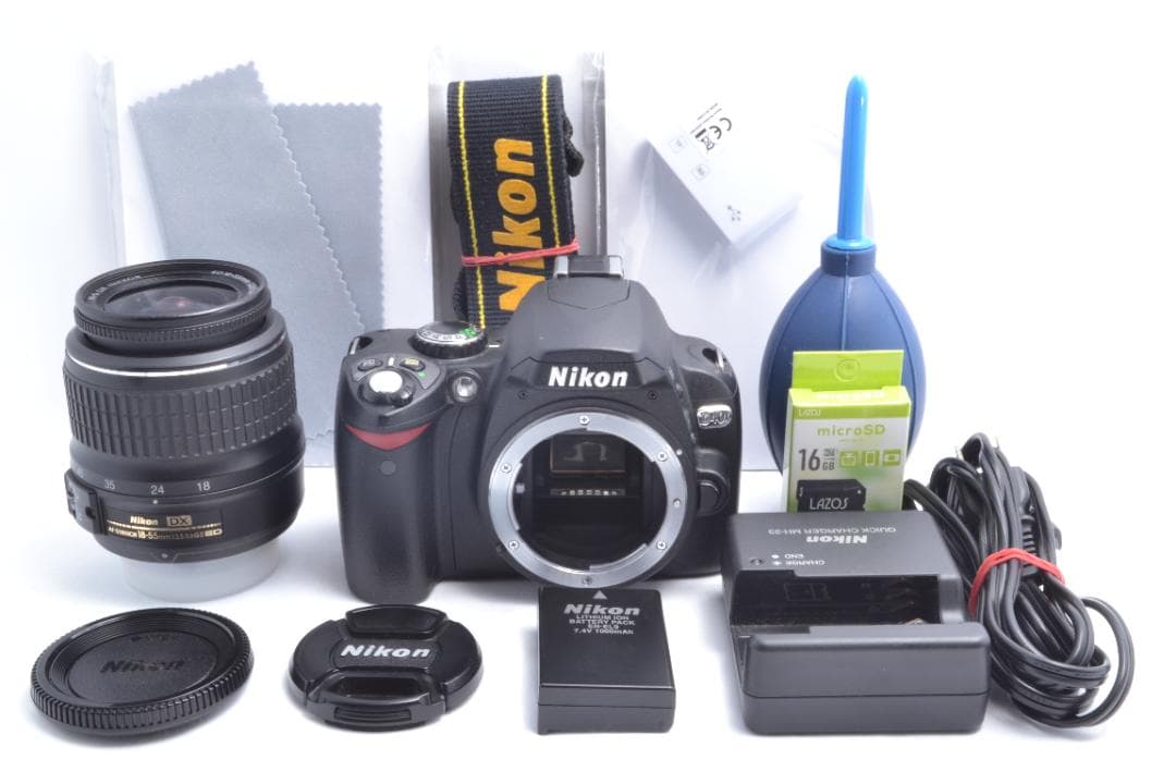 Nikon D40X 標準レンズ 18-55mm 初期不良保証　 一眼レフ