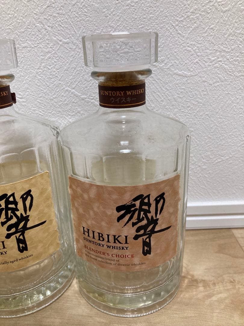 空き瓶　響 21年 17年 ブレンダーチョイス 5本セット　未洗浄