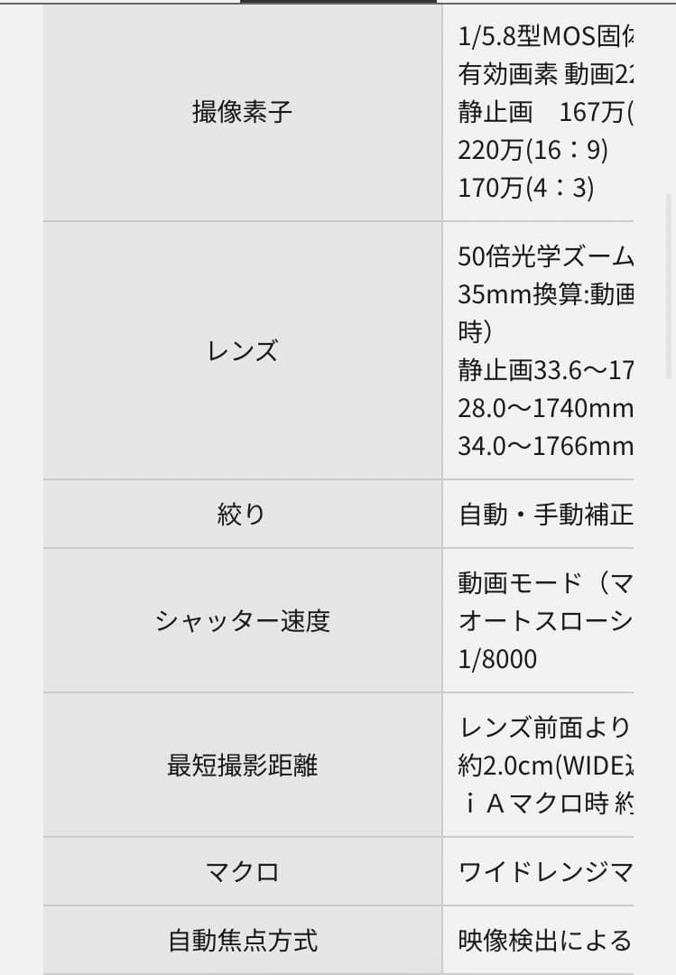 Panasonic ビデオカメラ HC-W590MS(箱、説明書傷等あり)