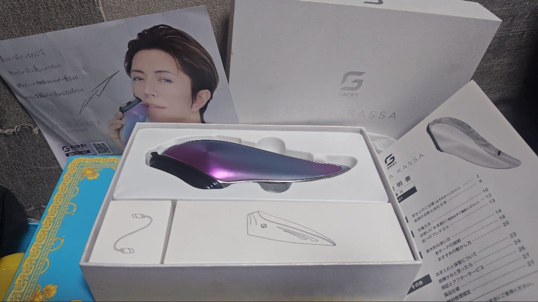 【GACKT PRODUCE】 EXTRA KASSA 美顔器 美容器