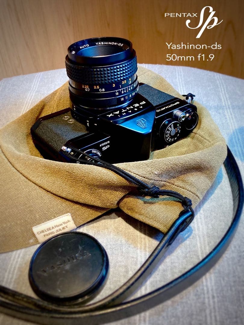 ★yashinon f1.9★PENTAX SP★レンズセット★完動品＊美品！