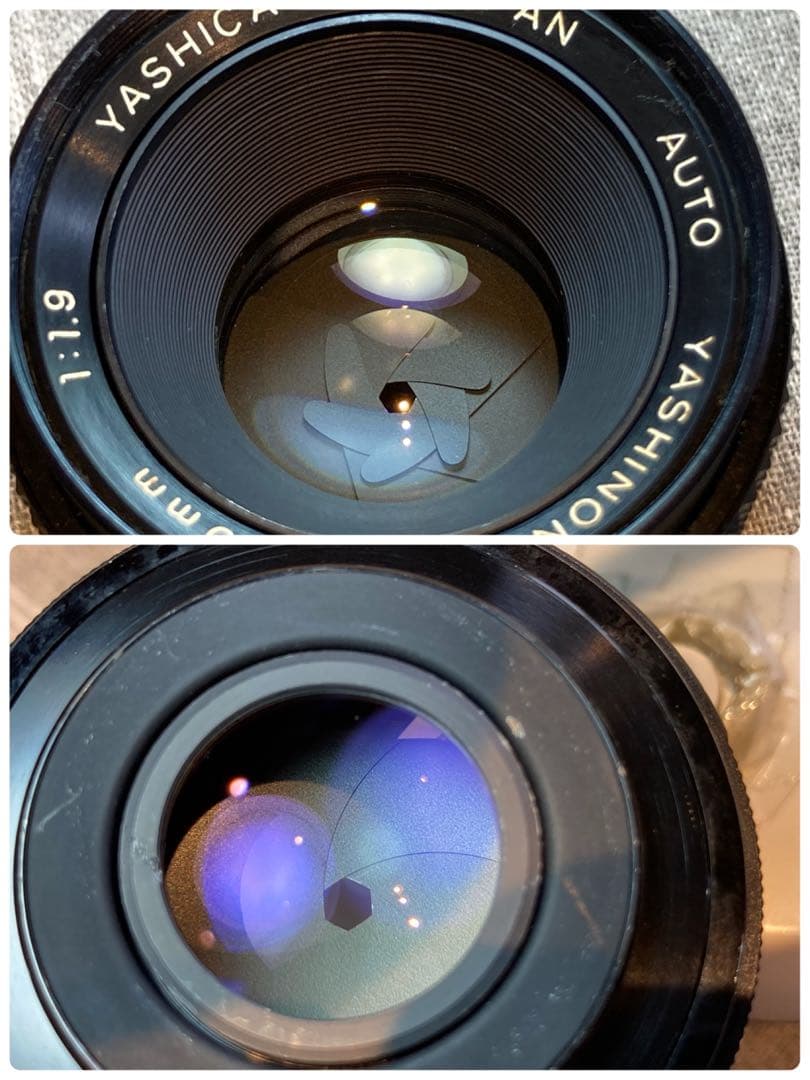 ★yashinon f1.9★PENTAX SP★レンズセット★完動品＊美品！