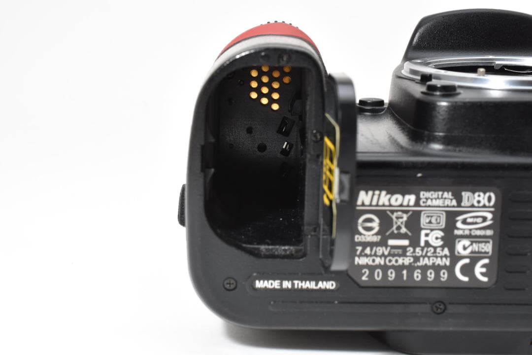 ★撮影枚数2,566枚・美品★Nikon ニコン D80 ボディ #21707
