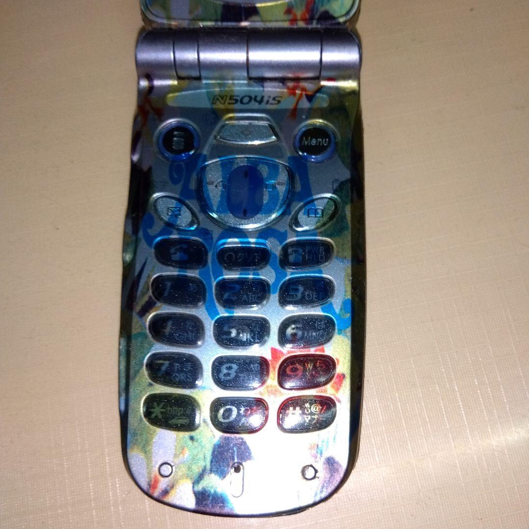 【平成レトロ】docomo　N504is アルバローザ　Men's egg
