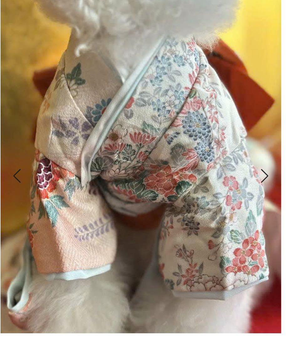 asknowasdewan 着物　M 見返り振袖長ー淡紅藤ー