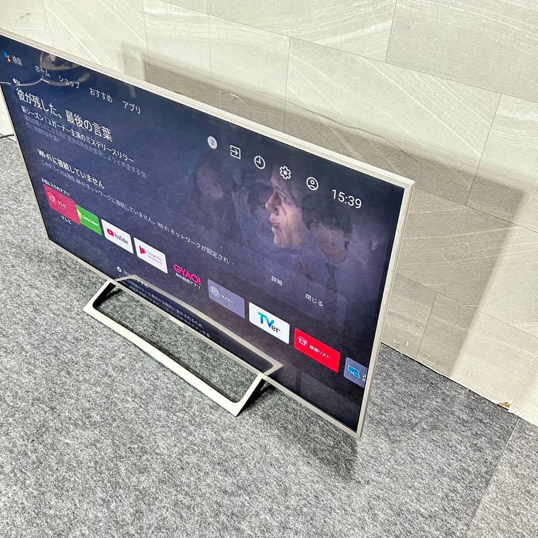 SONY 液晶テレビ KJ-49X8000E 49インチ 4K d5481