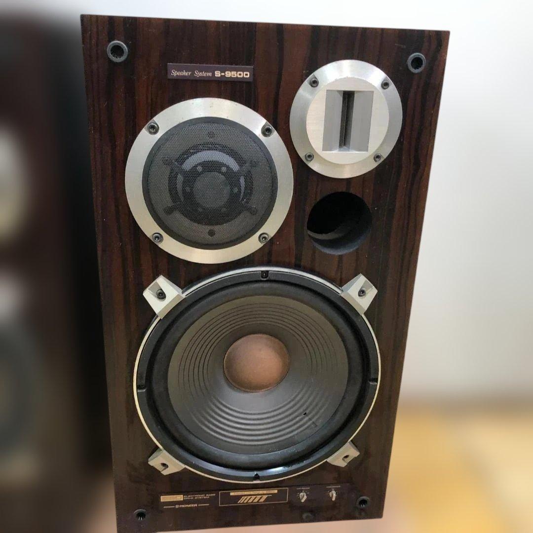 ①右　パイオニア S-9500 スピーカー ビンテージ 日本製 260308-3