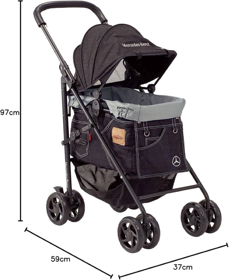 【新品未使用】Mercedes Benz ペットカート Mサイズ