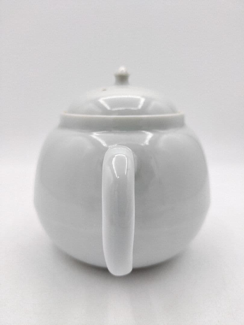 d161【新品・未使用】急須 白磁 紙箱 茶道具
