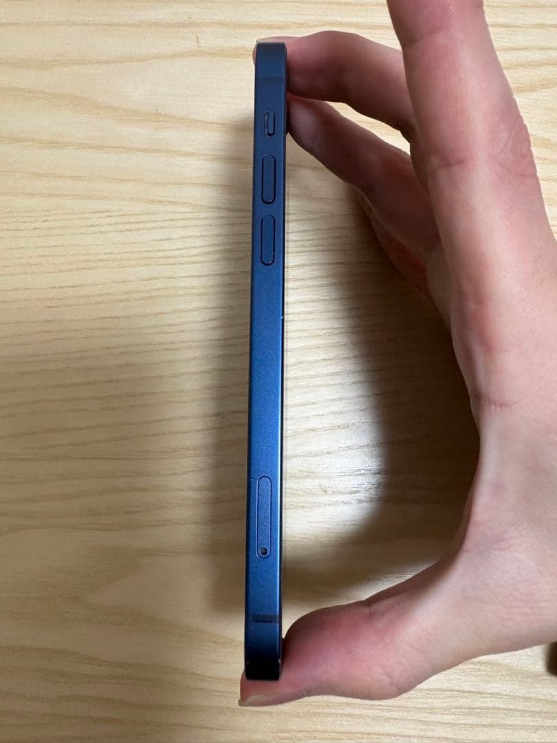 Apple iPhone12ブルー本体128GB(ケース付き)
