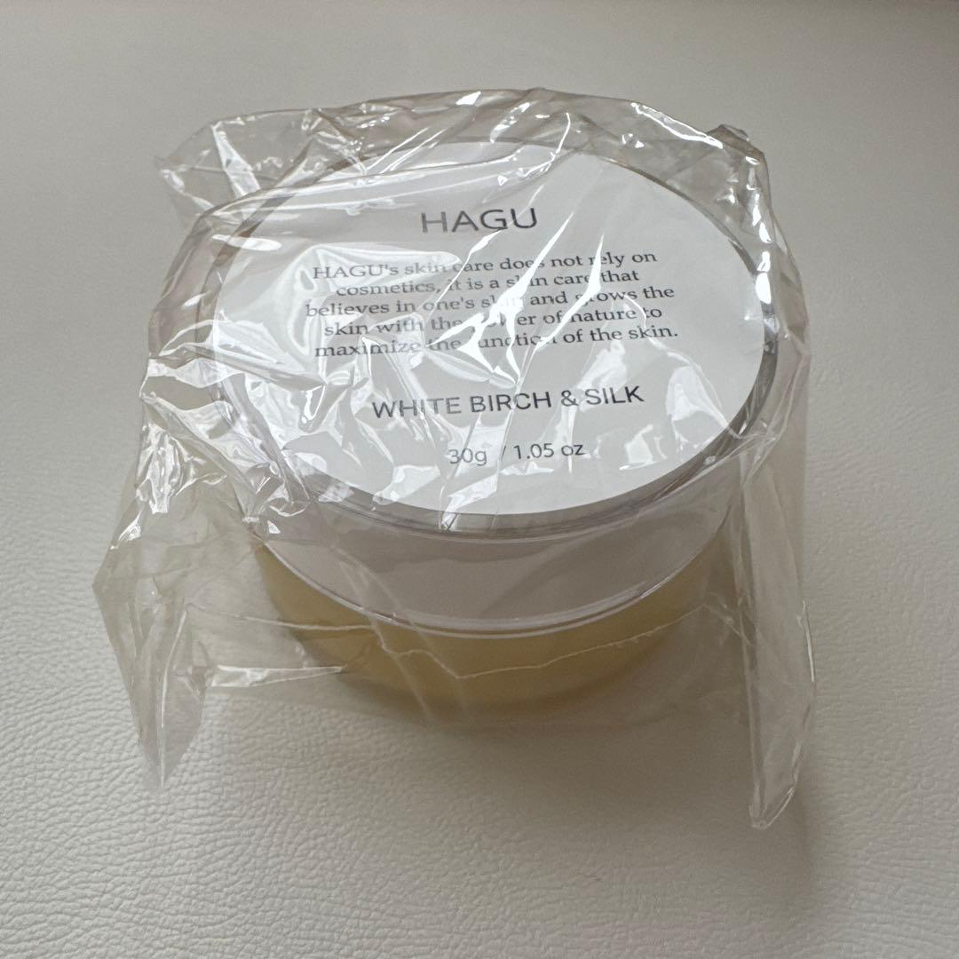 【新品】HAGU ホワイトバーチ&シルク プロテクトバーム30g