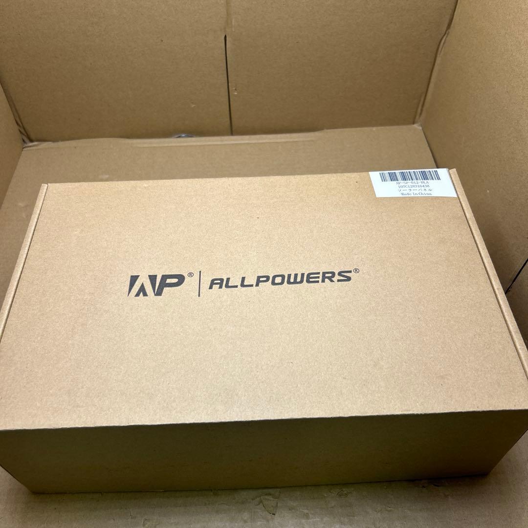 ヒ*ロ様 ALLPOWERS 100w ソーラーパネル　AP–SP–012-BL