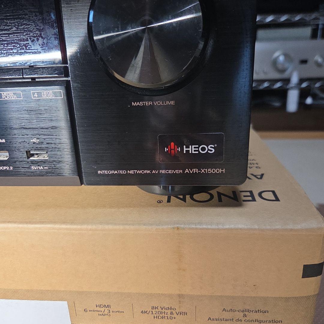 DENON AVR-X1500H HEOS対応 AVレシーバー