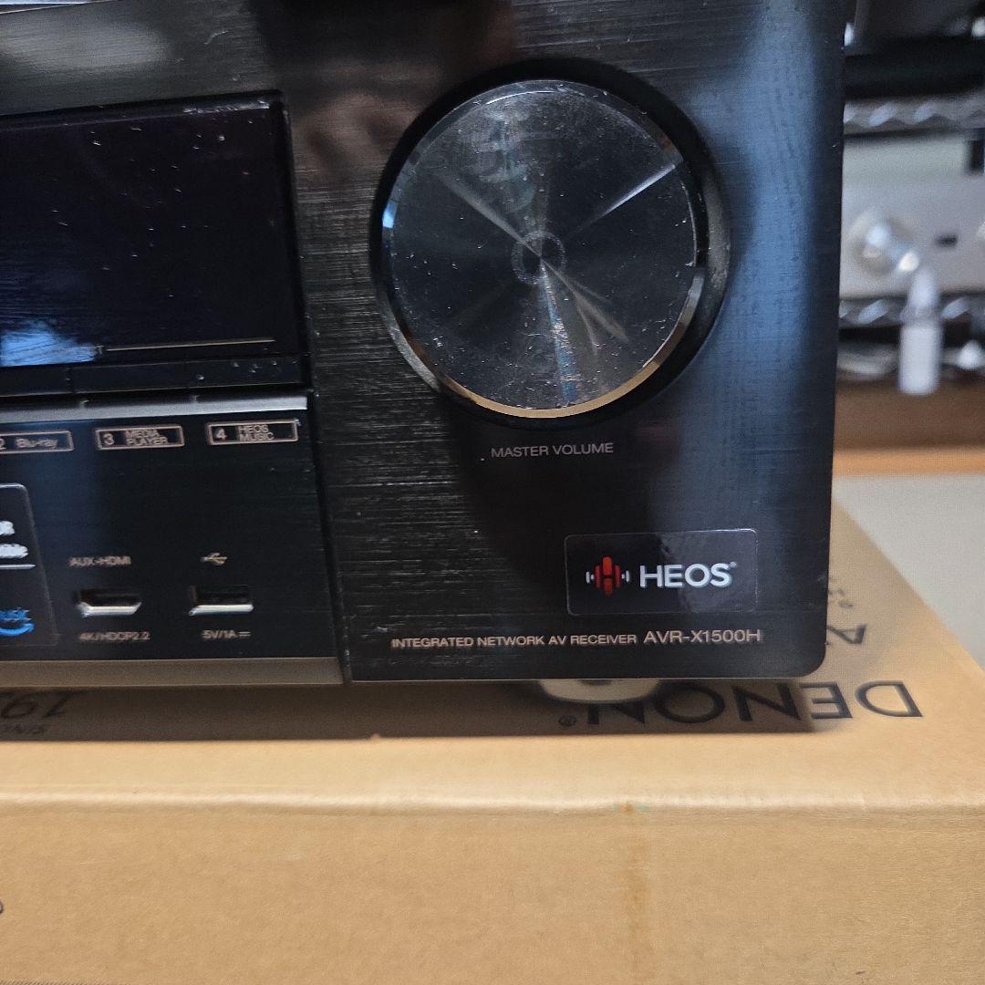 DENON AVR-X1500H HEOS対応 AVレシーバー