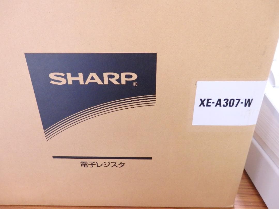 5230 設定無料 シャープ XE-A307-W レジスター 2シートプリンター