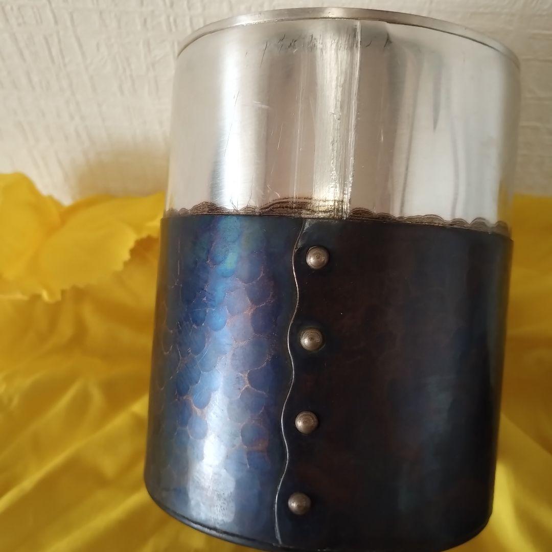 富貴堂 銅製 茶筒