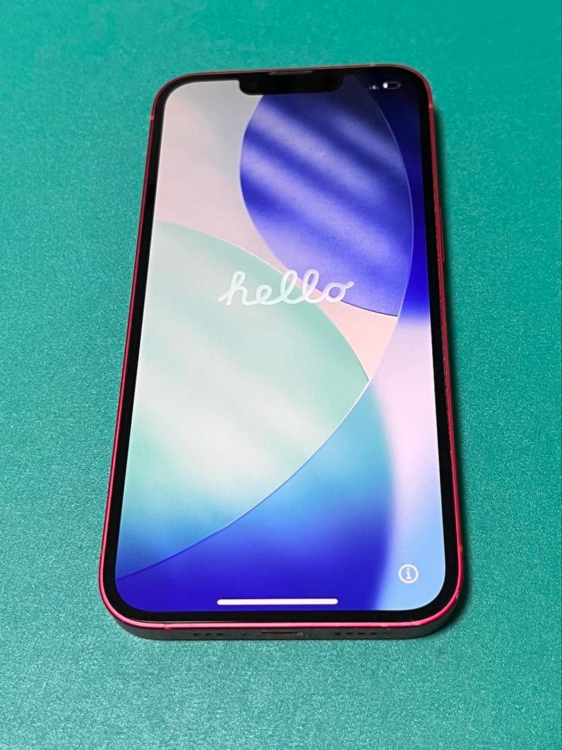 【美品】iPhone 14 レッド 128GB バッテリ100%