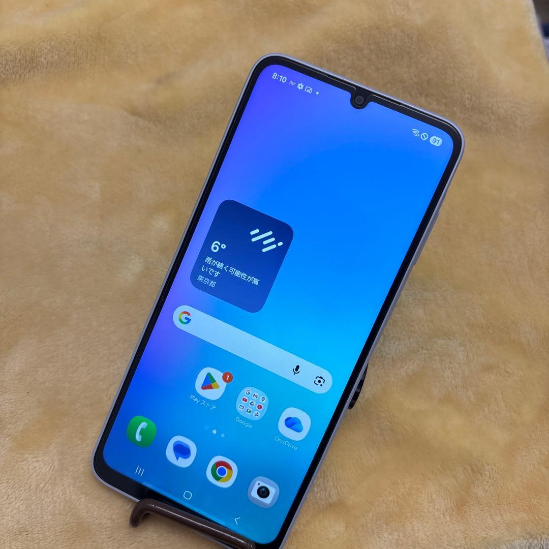 未使用に近いSamsung Galaxy A25 5G ライトブルー