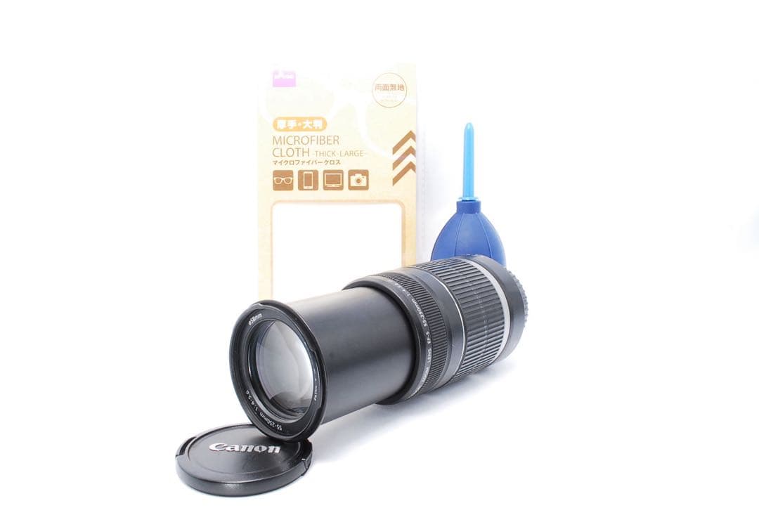 Canon EF-S 55-250mm IS 手ぶれ補正◎室内のみで使用した美品