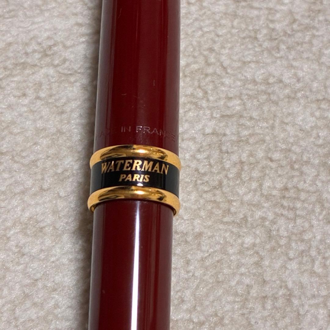 WATERMAN エキスパート＊ボールペンシャープペンセット レザーケース付