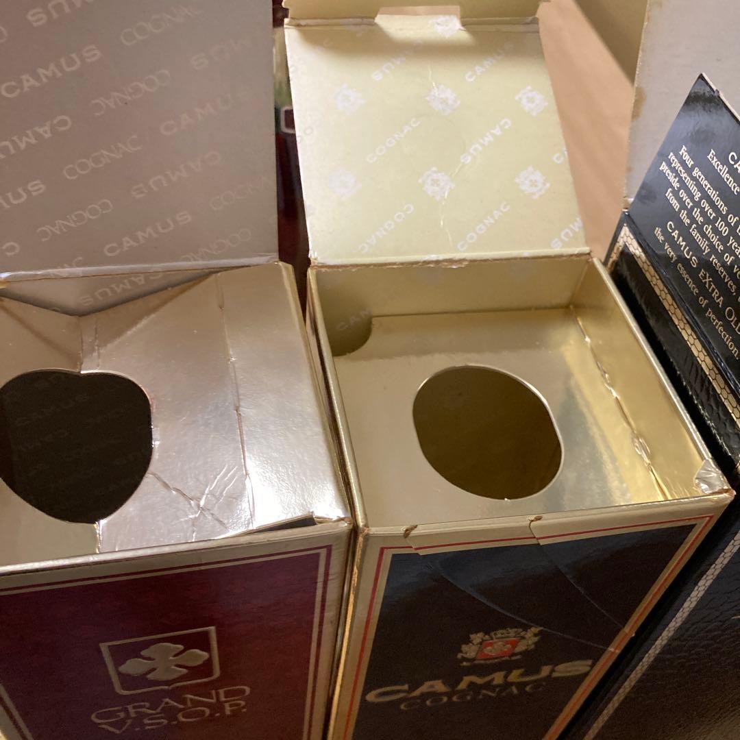 Camus xo/ Napoléon /vsop 3本セット