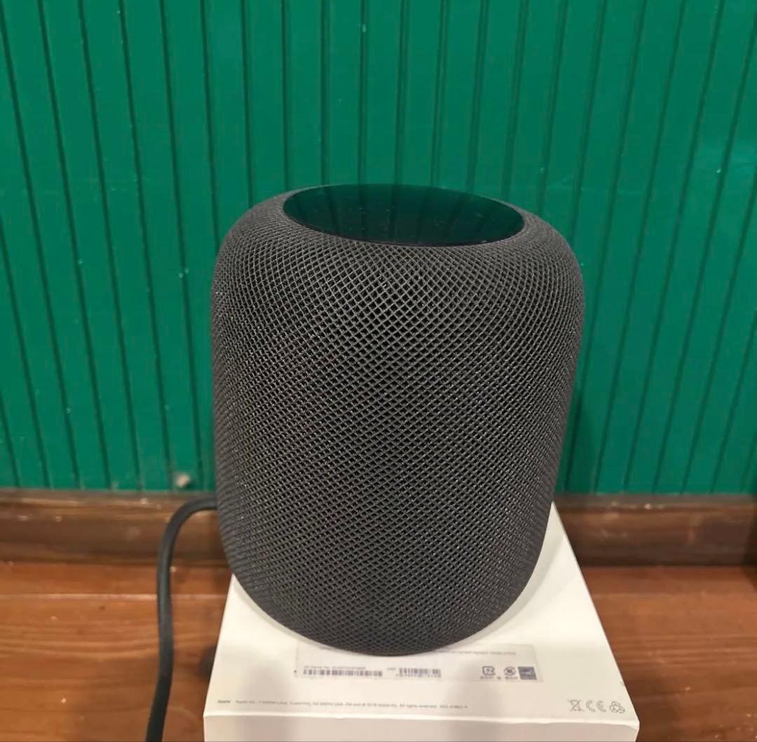 Apple Pod 第1世代 スマートスピーカー スペースグレイ