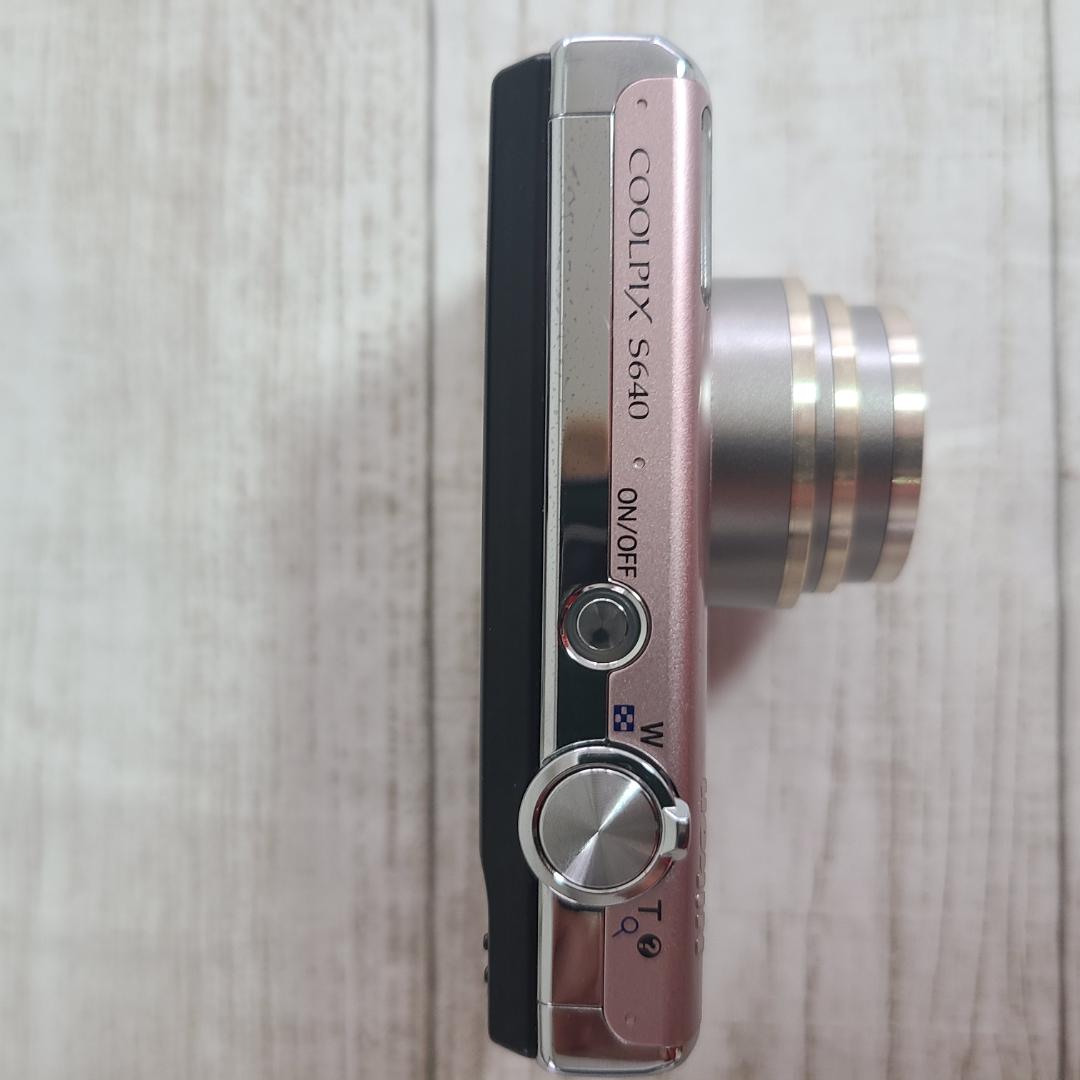 極美品★名機 Nikon COOLPIX S640 ピンク 元箱付き♪