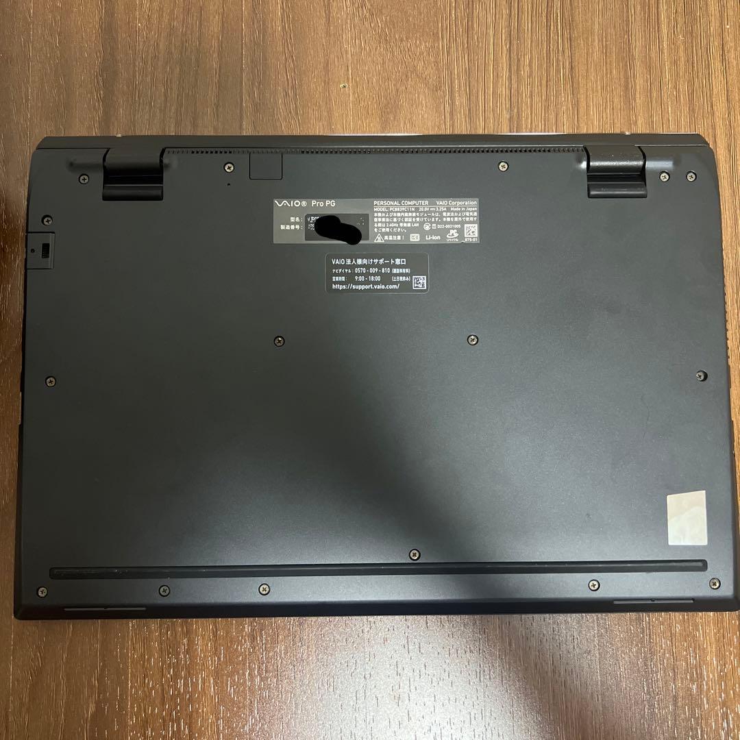 最終セール　2022年製VAIOProPG ノートPC ブラック VJPG218