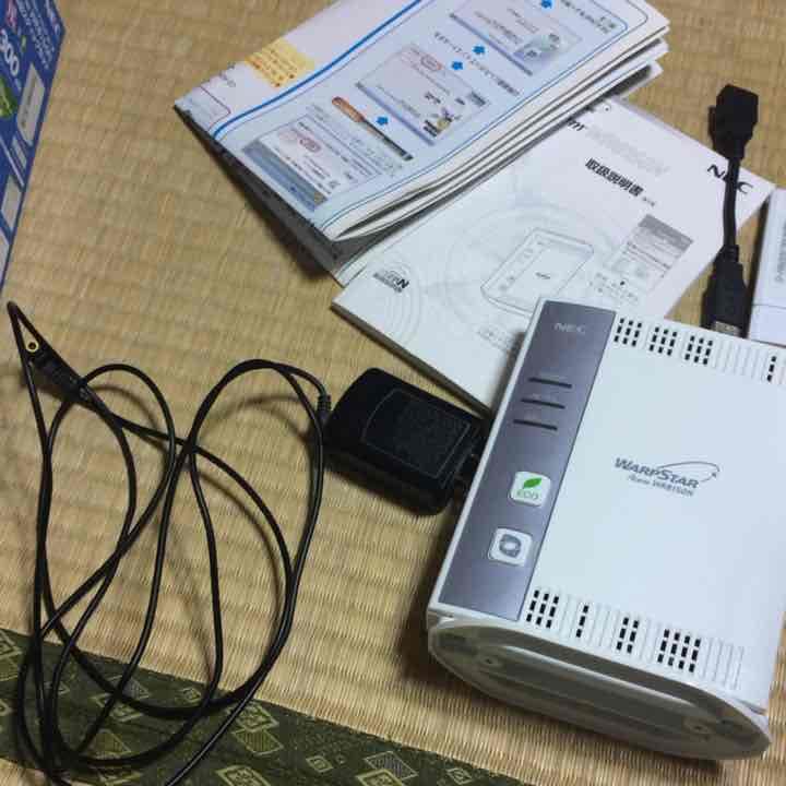 ワイヤレスブロードバンドルータ