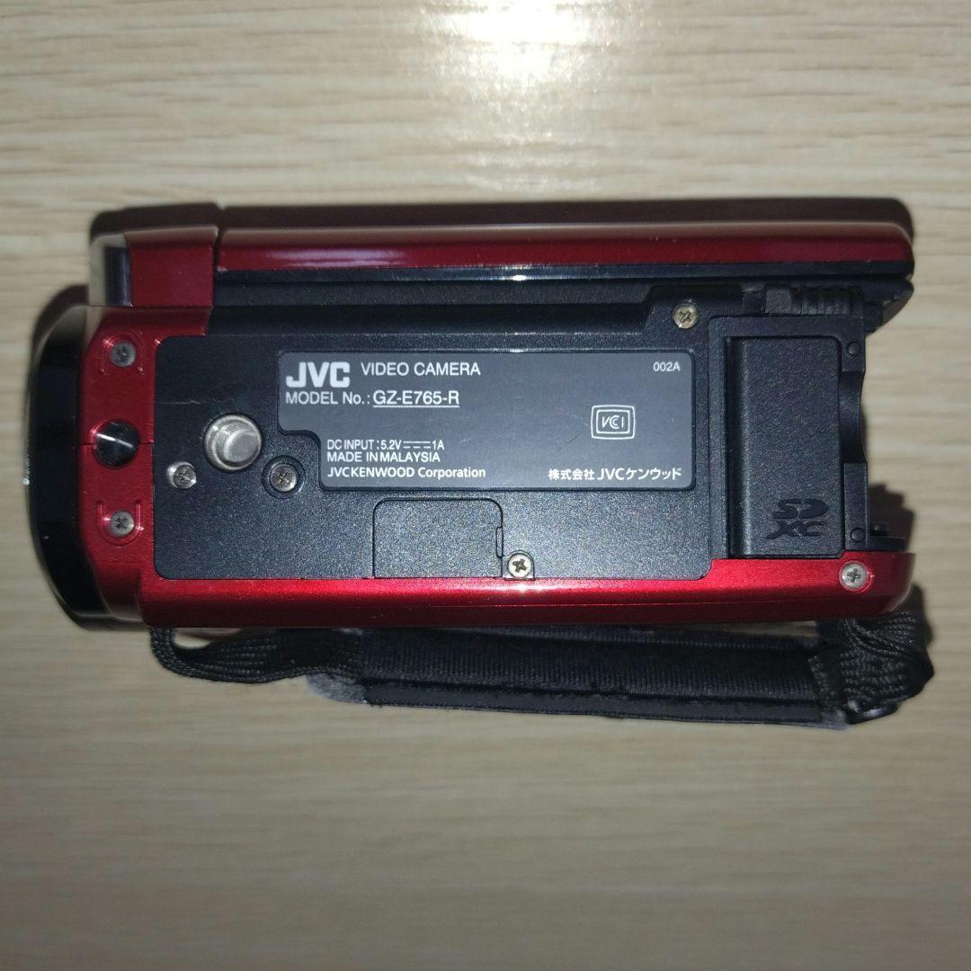 オ*ル様 三脚取付用ネジ穴付近ひび割れあり JVC ビデオカメラ エブリオ GZ