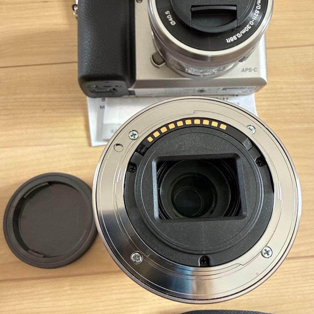 美品 ソニー SONY アルファ 6000 望遠レンズ付き
