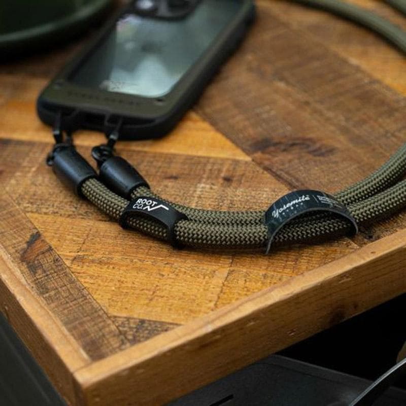 【新品】ROOT CO. スマホストラップ オリーブグリーン