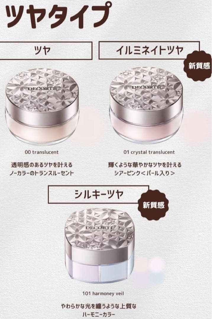 DECORTÉ ルースパウダー※注文受付専用