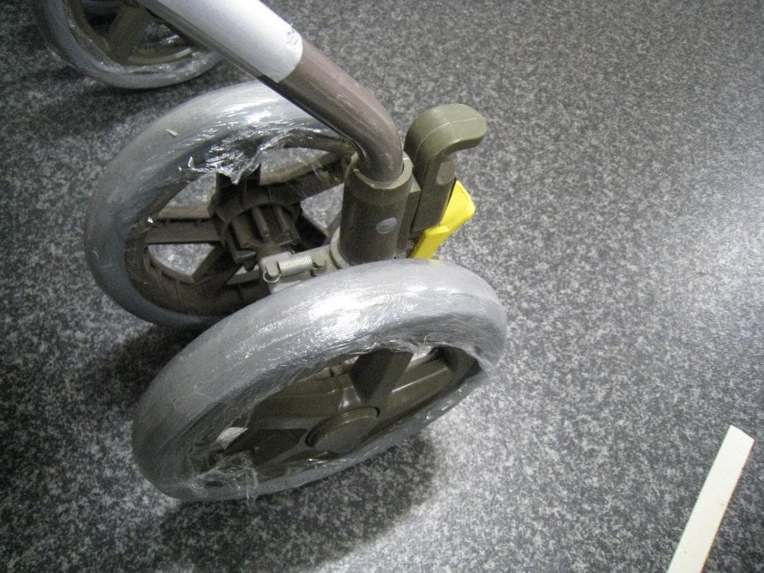 【島製作所】四輪歩行車　シンフォニーワイドSP 介護用歩行車 GAブラウン