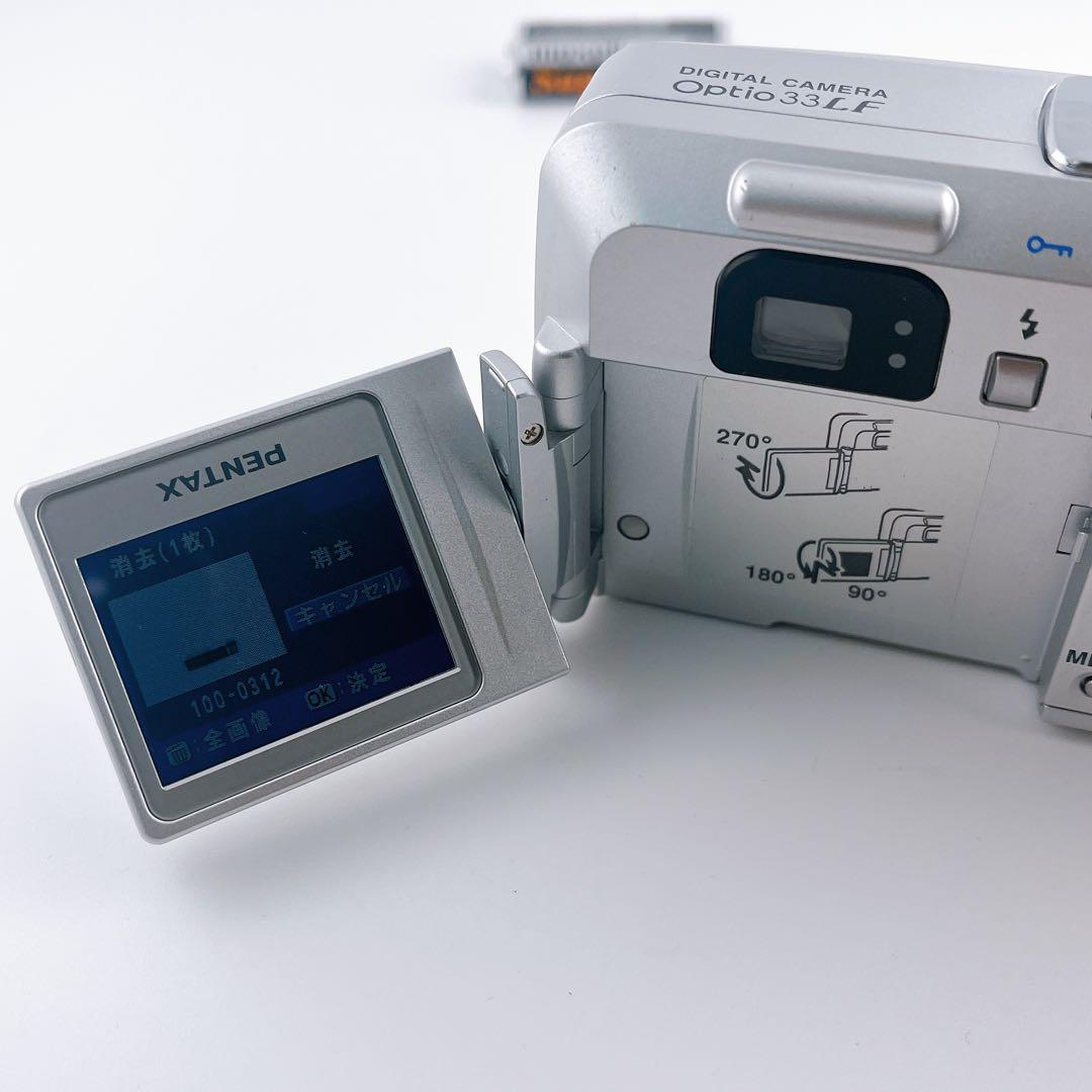 スマホ転送可 デジタルカメラ PENTAX Optio 33LF