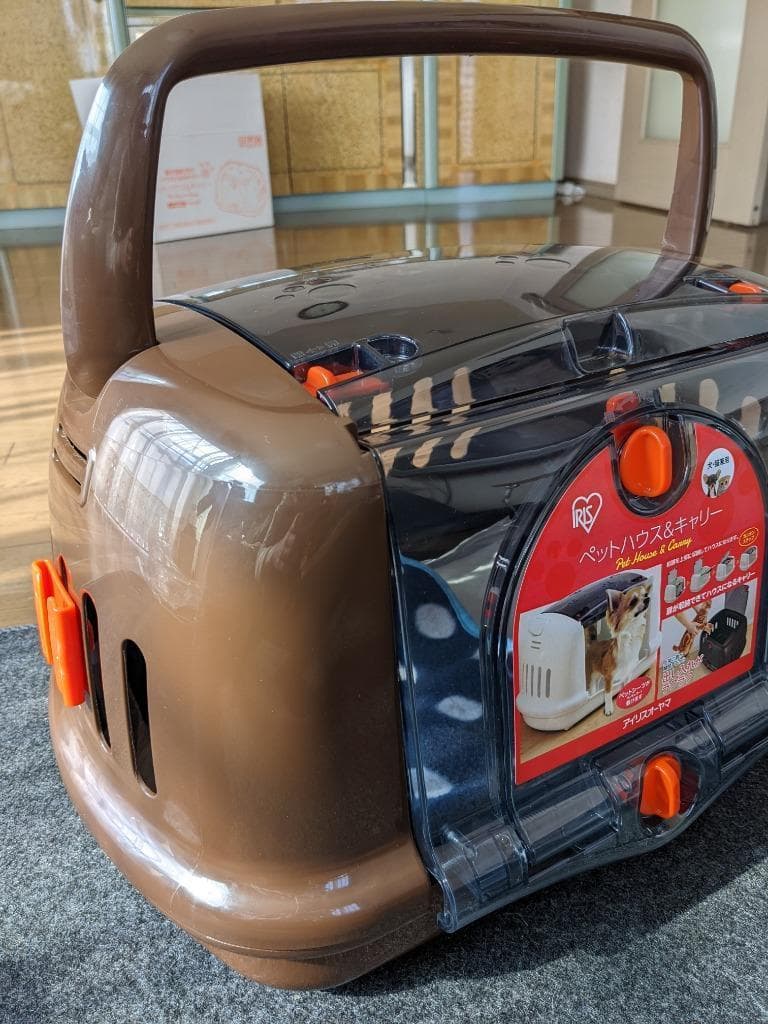 *耐荷重8kg★ ペットキャリー 2way ハウス 2ドア ネイビー 他カラー有