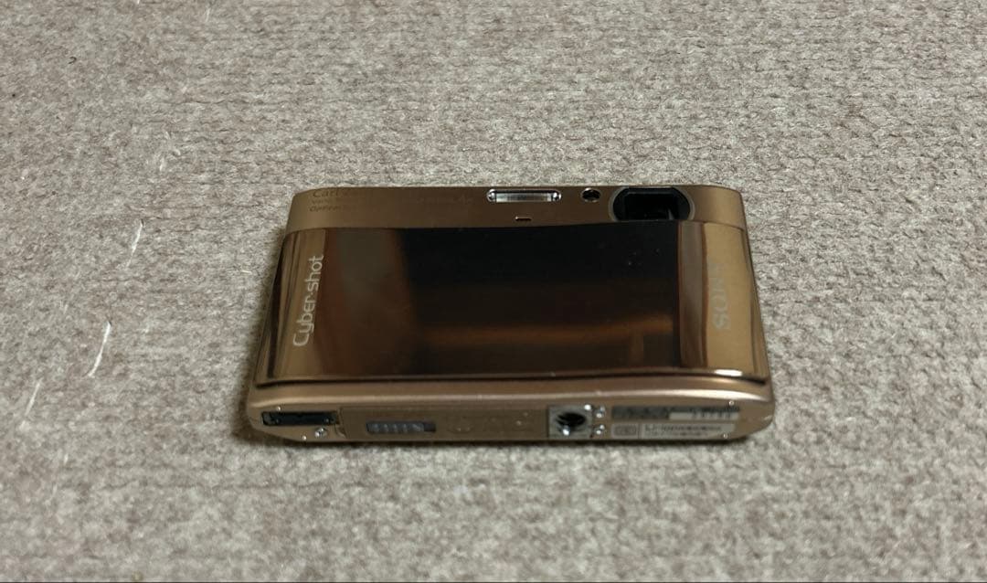 デジカメ　ソニー Cyber shot DSC-TX1ゴールド防水 メモリー付き