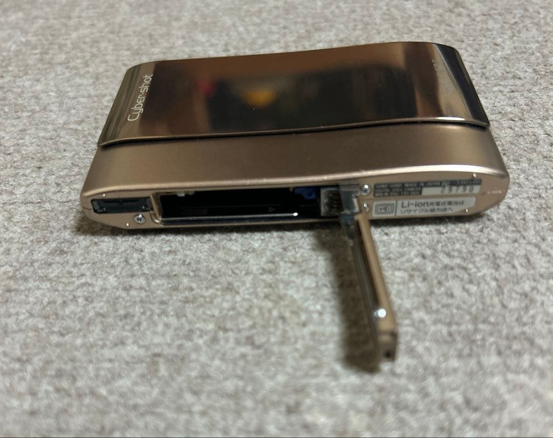 デジカメ　ソニー Cyber shot DSC-TX1ゴールド防水 メモリー付き