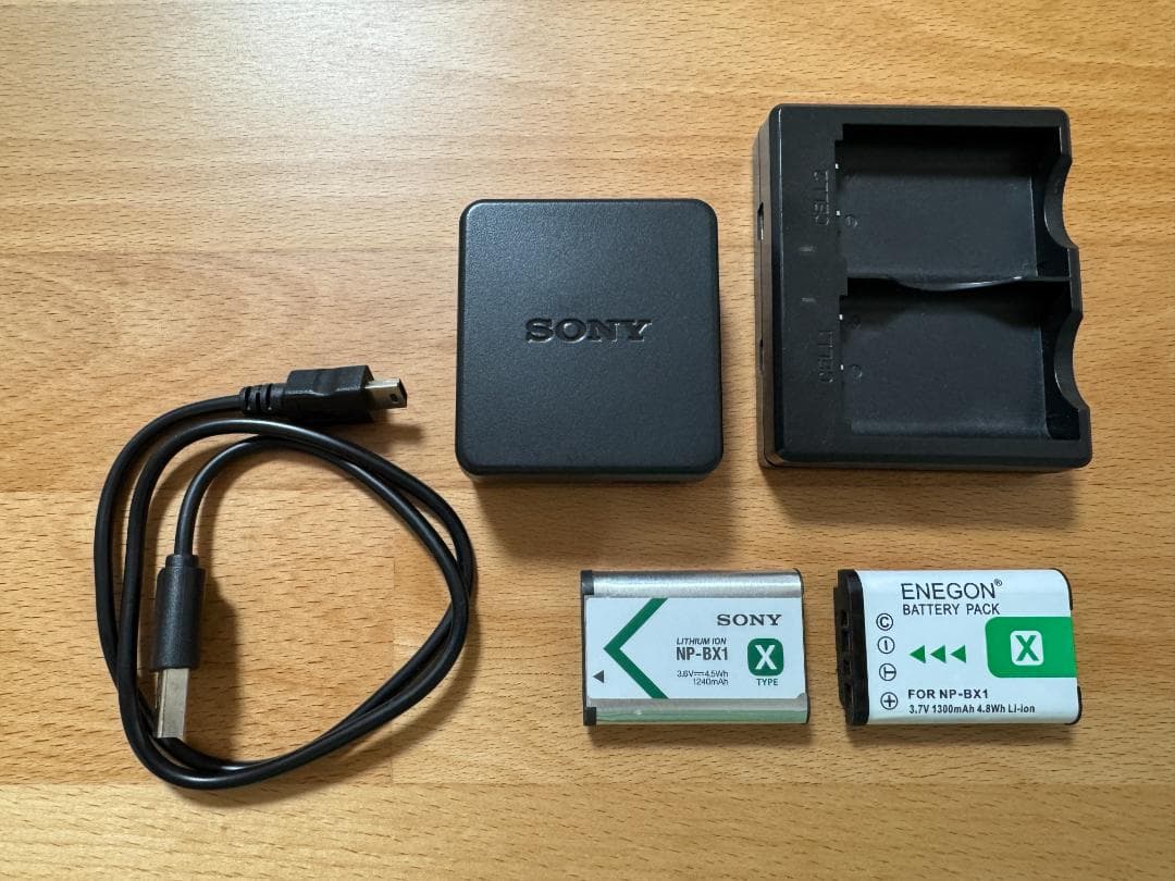 SONY DSC-HX99 4K コンパクトデジタルカメラ バッテリー２個セット