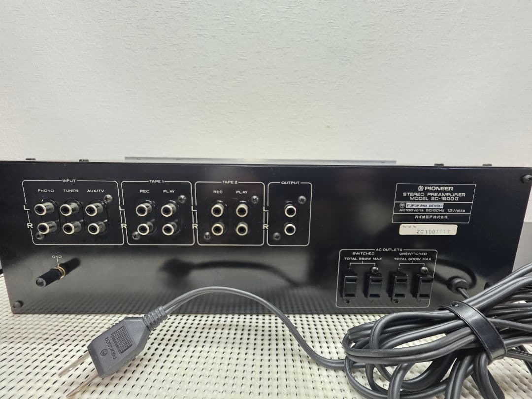高級Pioneerシステム　オデイオ　セット動作品
